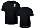 Short Sleeve Black Cotton T Option 1