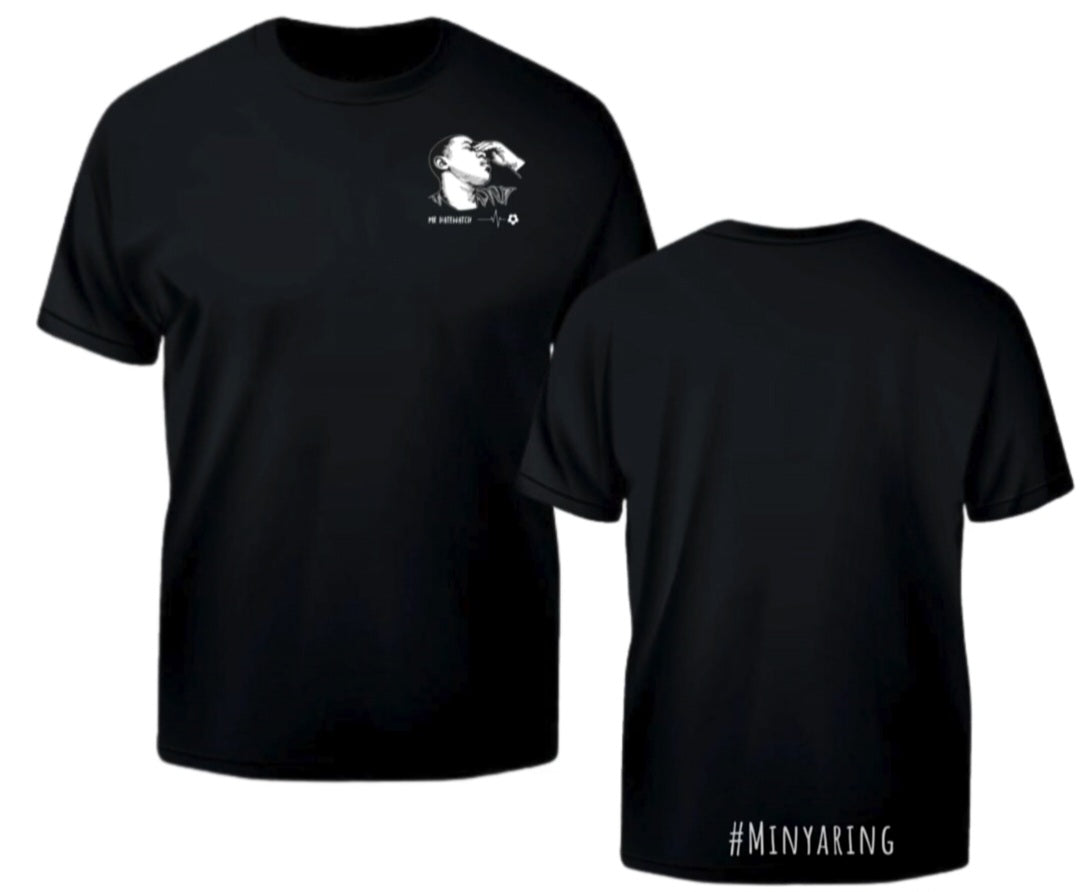 Short Sleeve Black Cotton T Option 1